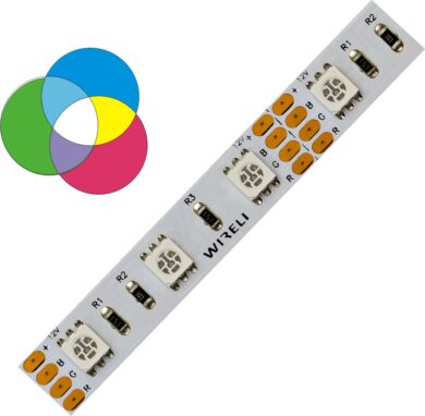 RGB LED pásek 5050  60 WIRELI 14,4W 1,2A 12V  (3202015601)