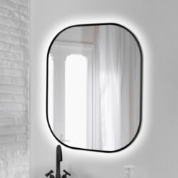 Zrcadlo s LED osvětlením Cepheus, 600x35x800 mm - Zrcadlo s LED osvtlenm (AC 230V 50Hz) 12W s podsvcenm vypnaem