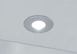 LED svítidlo BIG POINT chrom, bílá studená 0,6W 40 lm