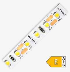 LED pásek 3528  96 WIRELI WC 770lm 7,68W 0,64A (bílá studená) - LED pásek malého výkonu se zvýšenou hustotou LED.