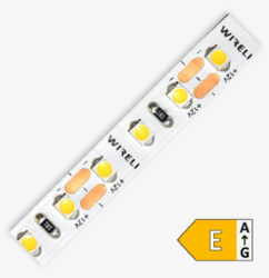 LED pásek 3528  96 WIRELI WN 770lm 7,68W 0,64A  (bílá neutrální) - LED pásek malého výkonu se zvýšenou hustotou LED.