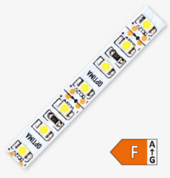 LED pásek 3528 (50m) 120 OPTIMA WC 720lm 9,6W  0,8A 12V (bílá studená) - Cenově optimalizovaný LED pásek malého výkonu s vysokou hustotou LED.