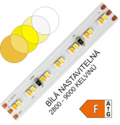 CTA LED pásek 2216 252 WIRELI 2x914lm 17,28W 0,72A 24V (variabilní bílá) - Umouje libovoln nastaven barevn teploty svtla a intenzity svtla pomoc sofistikovanho CCT ovladae. Vysok hustota LED umouje vytvet souvisl svteln linie.
