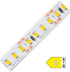 LED pásek 2835 160 WIRELI WW 2000lm 12W 1A 12V (bílá teplá) - LED pásek s vysokou účinností.