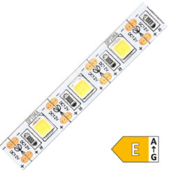 LED pásek 5050 (50m) 60 OPTIMA WC 1200lm 12W 1A 12V (bílá studená) - Cenov optimalizovan LED psek stednho vkonu pro veobecn pouit.