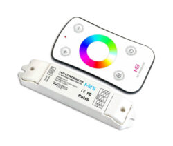 Dotykový dálkový ovladač RGB s přijímačem - Pro řízení RGB pásků