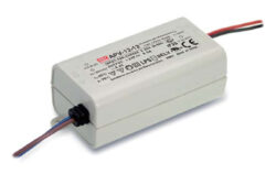 Zdroj napětí 12V  12W 1A IP42 Mean Well APV-12-12 - Standardn napov napjec zdroj pro LED v kryt IP42 12V/12W.
