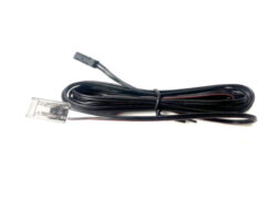 Konektor JST-M samec s kabelem a spojka 6mm, délka 0,15m, ks - Pro snadné zapojování kabeláže LED sestav.