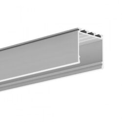 Profil LIPOD stříbrný elox, 26x24,5x2000mm (metráž) - Hlinkov bezokrajov LED osvtlovac profil pro pisazenou mont na sdrokarton a nebo k zaputn do profilu TEKNIK.