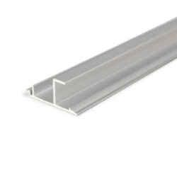 Profil WIRELI WAY10 C stříbrný elox, 2m (metráž) - Speciln profil.