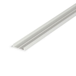 Profil WIRELI FIX12 montážní lišta stříbrný elox, 2m (metráž) - Pomocn hlinkov profil.