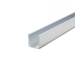 Profil (LED NEON 10x10 MM) hliník, 1m (metráž) - Montážní profil LED NEONU 10x10.