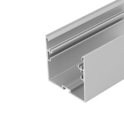 Profil WIRELI PHIL.V2 C10/Q9 stříbrný elox, 2m (metráž) - Masivní profil PHIL.V2 pro konstrukci výkonných svítidel v interiéru.